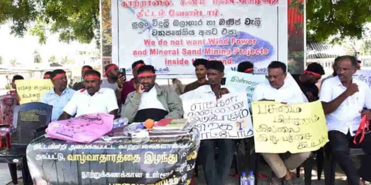 மன்னாரில் 36 ஆவது நாளாக தொடரும் போராட்டம்!