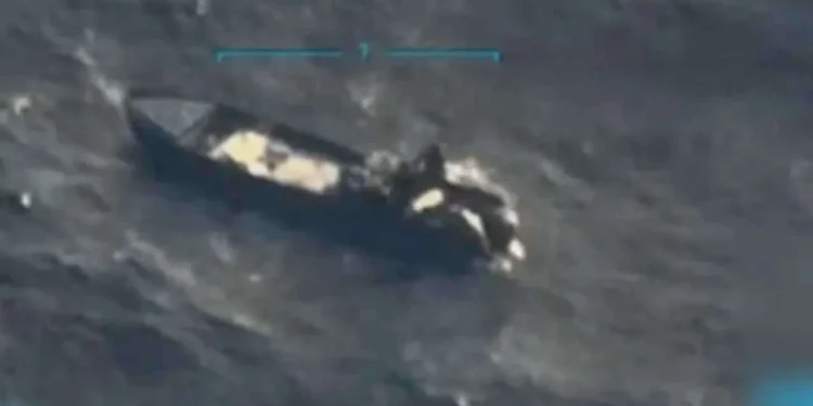 வெனிசுலா கப்பல் ஒன்றை அழித்ததாக அமெரிக்கா அறிவிப்பு