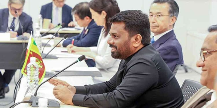 ஜப்பானின் வர்த்தக பிரதிநிதிகளுடனான வட்டமேசை கலந்துரையாடலில் ஜனாதிபதி