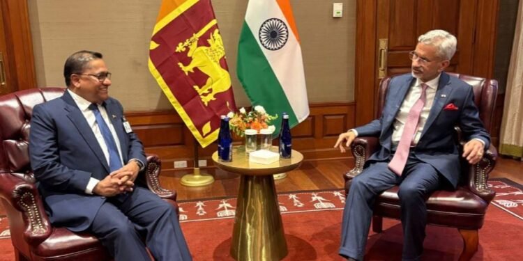 இந்திய வெளிவிகார அமைச்சருடன் இலங்கை வெளிவிவகார அமைச்சர் சந்திப்பு