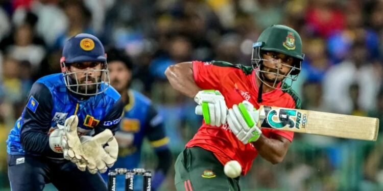 இலங்கைக்கு எதிரான போட்டியில் பங்களாதேஷ் வெற்றி