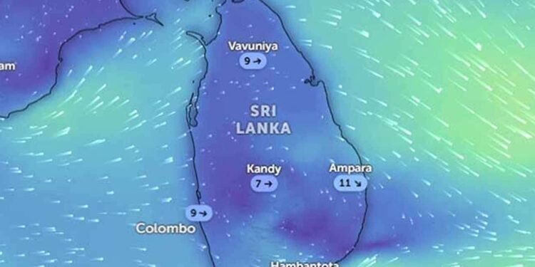 நாட்டின் பல பகுதிகளுக்கு 100 மி.மீ மழை!