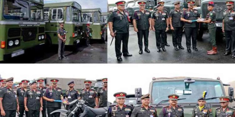 இலங்கை இராணுவத்தால் 76 பயனற்ற வாகனங்கள் புனரமைப்பு!