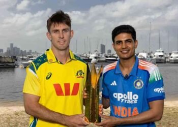 நாணய சுழற்சியில் வெற்றி பெற்ற அவுஸ்திரேலியா