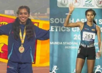 தெற்காசியத் தடகள செம்பியன்ஷிப் போட்டியின் பதக்கப்பட்டியலில் இலங்கைக்கு இரண்டாம் இடம்