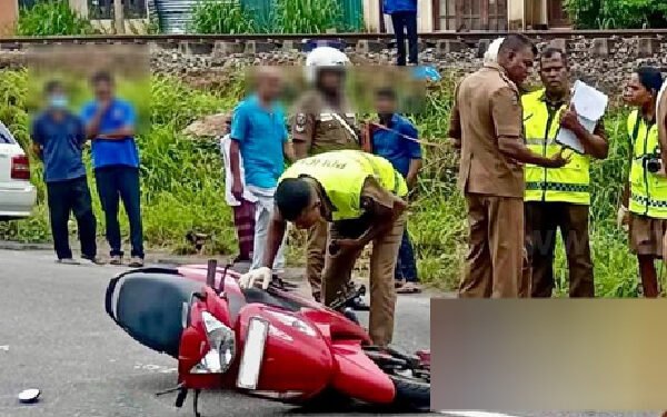 கோர விபத்தில் மகள் கண்முன்னே பலியான தந்தை!