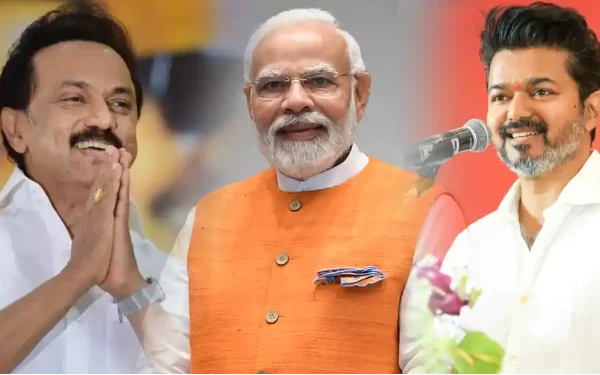 விஜயுடன் டெல்லி பாஜக கூட்டணி பேச்சுவார்த்தை; திமுக வயிற்றில் புளி …பரபரப்பில் தமிழகம்