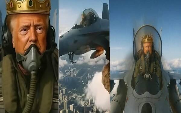 அமெரிக்காவில் போராட்டக்காரர்கள் மீது வீசப்பட்ட கழிவுகள் ; டிரம்ப் வெளியிட்ட வீடியோ