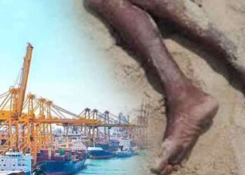 கொழும்பு துறைமுகத்தில் அழுகிய நிலையில் சடலம் மீட்பு