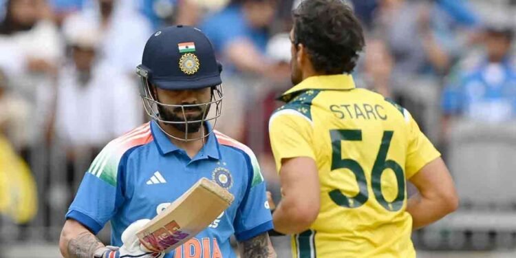 இந்தியாவுக்கு எதிரான முதல் போட்டியில் அவுஸ்திரேலியா வெற்றி!