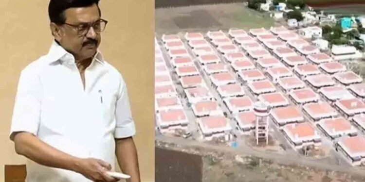 இலங்கைத் தமிழர்களுக்காக 772 புதிய வீடுகள் திறப்பு