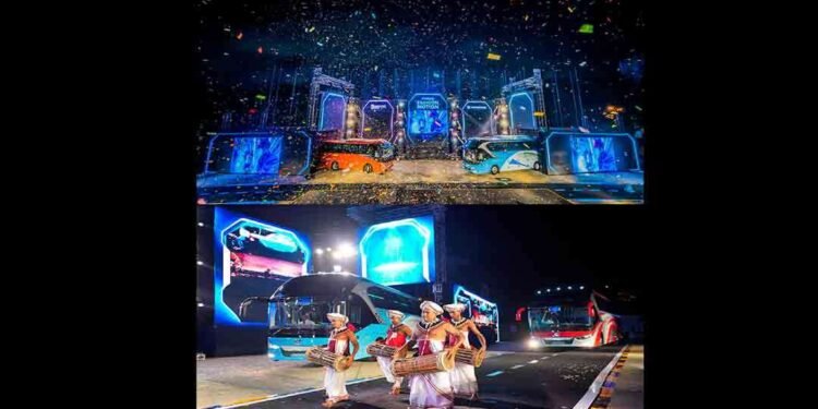 இலங்கை வீதிகளில் வலம் வரும் நவீன ZHONGTONG பஸ்கள்