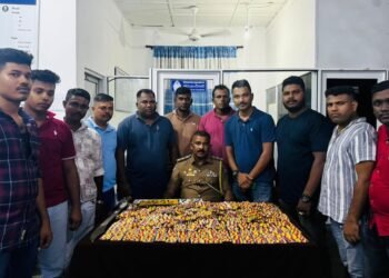 கொழும்பு துப்பாக்கி சூடு!! யாழில் மேலுமொருவர் கைது – போதை மாத்திரைகள், வாள் மீட்பு