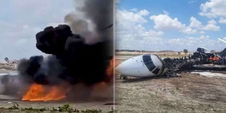 கொங்கோவில் அமைச்சருடன் 20 பேர் பயணித்த விமானம் விபத்து