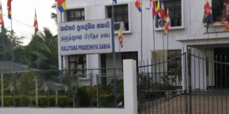 களுத்துறை பிரதேச சபையின் வரவு செலவுத் திட்டமும் தோல்வி