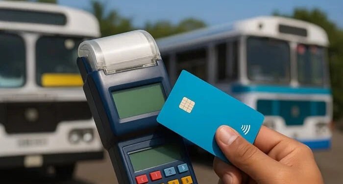 பேருந்துகளில் வங்கி அட்டைகள் மூலம் பணம் செலுத்தும் முறை இன்று முதல்