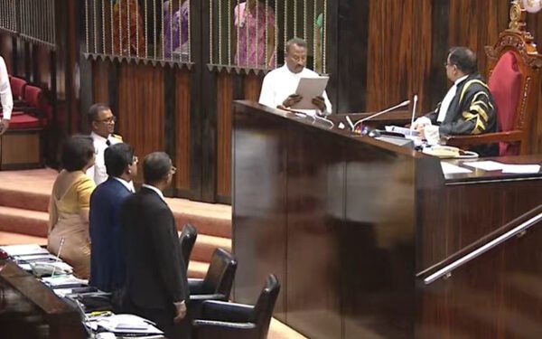 புதிய பாராளுமன்ற உறுப்பினர் சத்தியப்பிரமாணம்