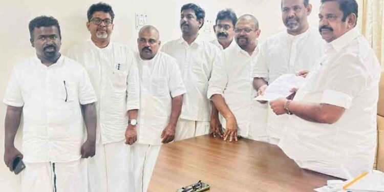 எடப்பாடி பழனிச்சாமியையும் சந்தித்த தமிழ்த் தேசிய பேரவையினர் – முக்கிய அரசியல் சந்திப்பு!