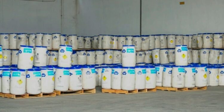 நீர் சுத்திகரிப்புக்காக 25,000 கிலோகிராம் குளோரினை வழங்கிய யுனிசெஃப்