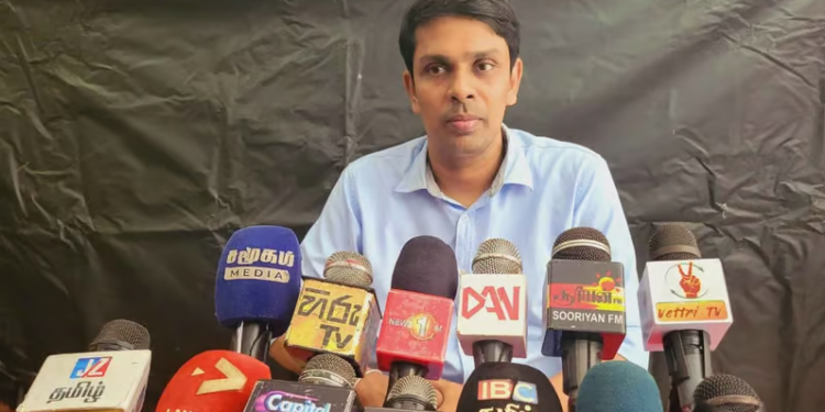 அர்ச்சுனா எம்.பிக்கு பிடியாணை