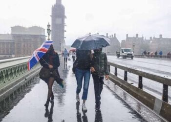 பிரித்தானியாவி பல பகுதிகளில் கன மழைபெய்யும் – வானிலை அலுவலகம் எச்சரிக்கை