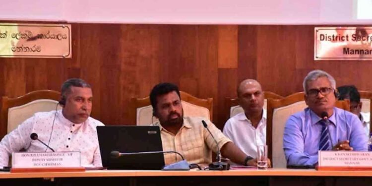 ஜனாதிபதி தலைமையில் மன்னாரில் விசேட கலந்துரையாடல்