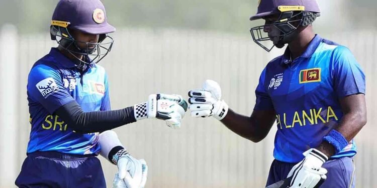 வெற்றியுடன் தொடங்கிய இலங்கை இளையோர் அணி