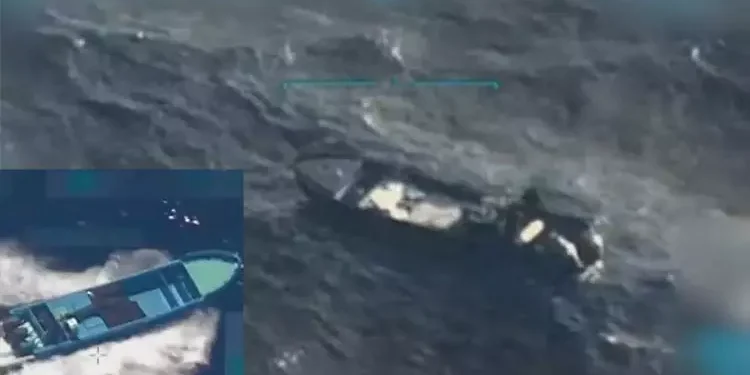 கடலில் மாபெரும் போதைப்பொருள் சரக்கு சந்தேக நபர்கள் தடுப்புக்காவல்!