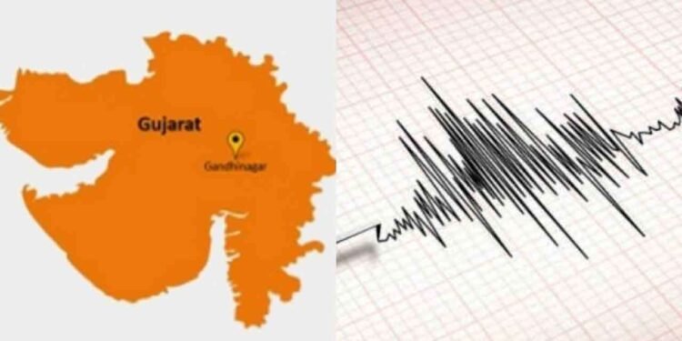 குஜராத்தில் நிலநடுக்கம் மக்கள் அதிர்ச்சி!