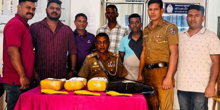 யாழ்ப்பாணத்தில் போதைப்பொருளுடன் நல்லூர் பிரதேச சபை உறுப்பினர் கைது