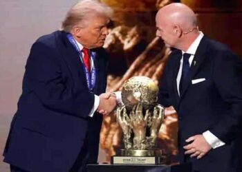 டொனால்ட் டிரம்பிற்கு ‘FIFA சமாதான விருது’ வழங்கப்பட்டது