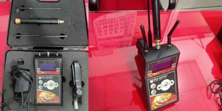 நவீன புதையல் தோண்டும் கருவி மீட்பு!