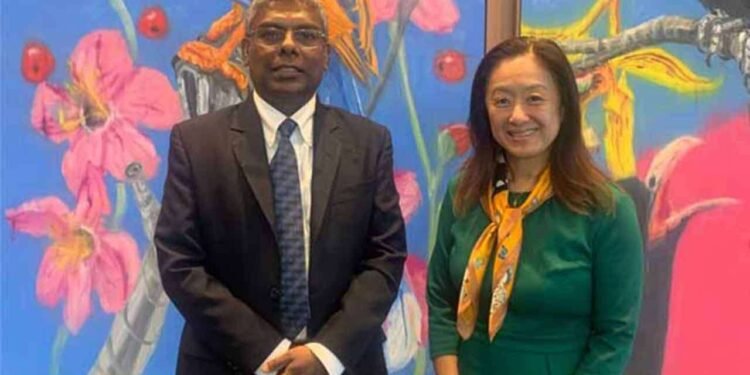 ஜனாதிபதியின் சிரேஷ்ட ஆலோசகரை சந்தித்த அமெரிக்கத் தூதுவர்!