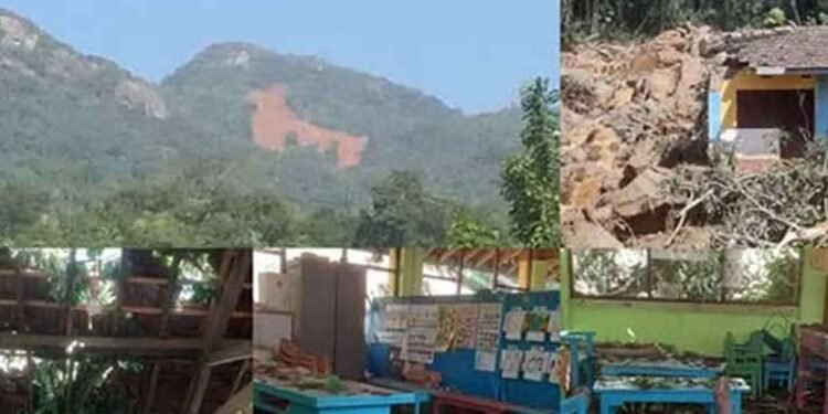 மண்சரிவு அபாயம் உள்ள மத்திய மாகாண பாடசாலைகள் ஆராய்வு