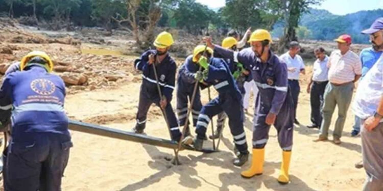 ரந்தம்பே – மஹியங்கனை மின் பரிமாற்றக் கட்டமைப்பு வழமைக்கு