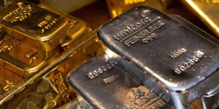 உலகத் தங்க மற்றும் வெள்ளி விலைகளில் சடுதியான வீழ்ச்சி