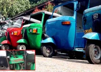 முச்சக்கரவண்டி திருட்டில் ஈடுபட்ட கும்பல் கைது