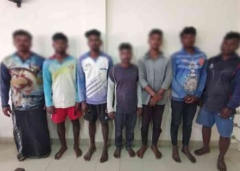 இலங்கை கடலில் கைதான இந்திய மீனவர்களுக்கு விளக்கமறியல்