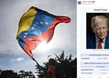 வெனிசுவலாவின் தற்காலிக ஜனாதிபதியாக தன்னை தானே அறிவித்துக்கொண்டார் டிரம்ப்!
