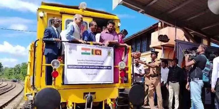 வடக்கு ரயில் மார்க்கத்தின் புனரமைப்பு பணி ஆரம்பம்