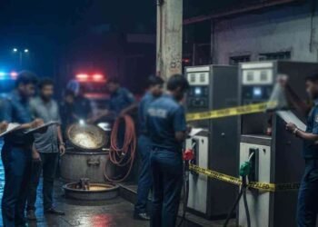 எரிபொருளை பதுக்கிய எரிபொருள் நிரப்பு நிலையம் முற்றுகை!