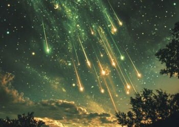 இலங்கையின் வடகிழக்கு திசை வானில் விண்கல் மழை