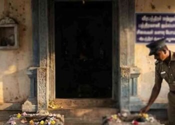 எழுவைதீவு வீரபத்திரர் ஆலயத்தில் ஐம்பொன் சிலைகள் திருட்டு