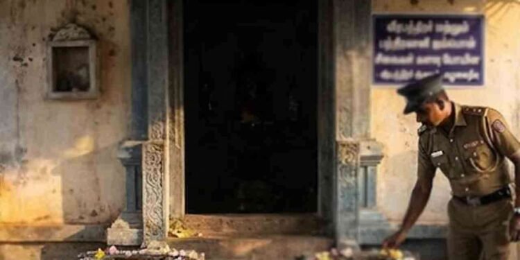 எழுவைதீவு வீரபத்திரர் ஆலயத்தில் ஐம்பொன் சிலைகள் திருட்டு