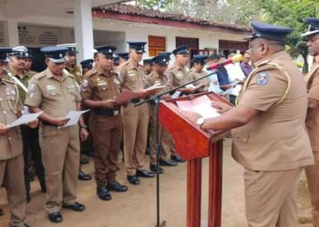 கல்முனை பொலிஸ் நிலையத்தில் சத்தியப்பிரமாணத்துடன் தொடங்கிய புத்தாண்டு!