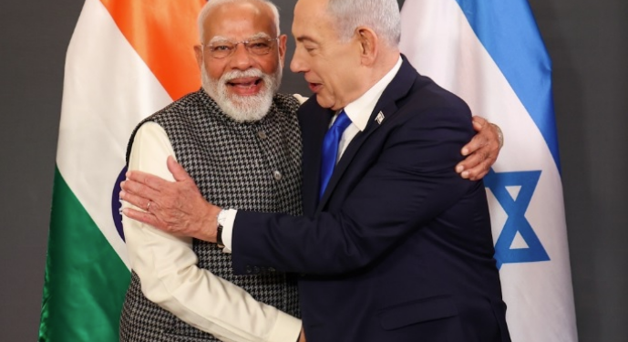 இஸ்ரேல் நாடாளுமன்றத்தின் உயரிய விருது பெற்றார் பிரதமர் மோடி