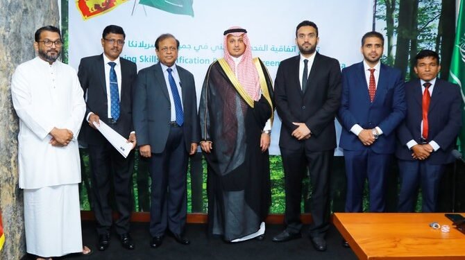 இலங்கை – சவுதி அரேபியா பாதுகாப்புத் தலைவர்கள் சந்திப்பு!