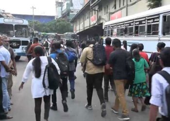 ஹொரணை – கொழும்பு தனியார் பேருந்து பணிப்புறக்கணிப்பு