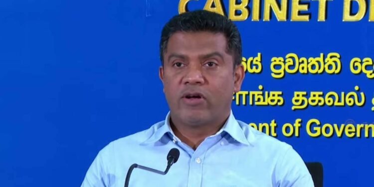 அமைச்சரவை முடிவுகளை அறிவிக்கும் ஊடக சந்திப்பு