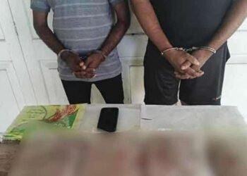 பெந்தோட்டையில் 5 கிலோ 105 கிராம் ஹெரோயினுடன் இருவர் கைது!